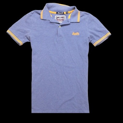 SUPERDRY _ CUDOWNA KOSZULKA POLO Z LOGO _ S/M