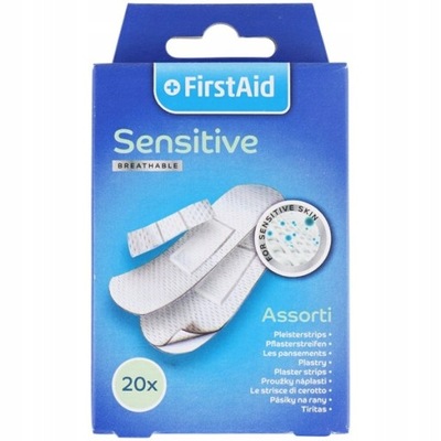 PLASTRY OPATRUNKOWE ZESTAW PLASTRÓW 20 sztuk