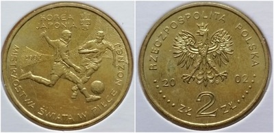 2 zł Mistrzostwa Świata Korea - Japonia 2002 r.