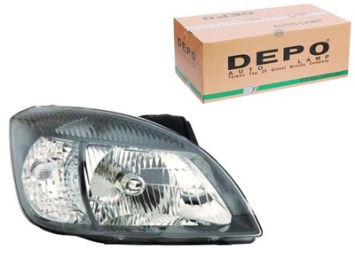 Лампа kia rio ii 05-11 правая фара фото №1