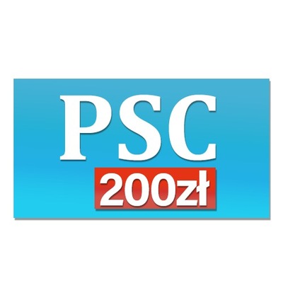 PaySafeCard 200 zł PSC PIN
