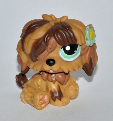 Littlest Pet Shop pies piesek pasterski LPS #1077