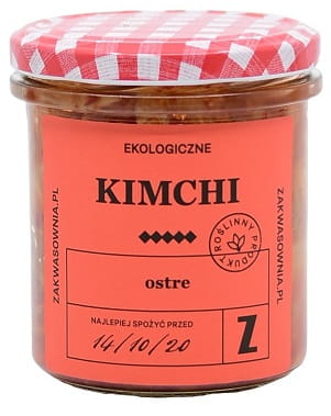 KIMCHI OSTRE BIO 300 G - ZAKWASOWNIA