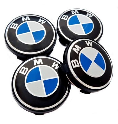 BMW TAPACUBOS KAPSLE ZNACZKI PARA ALUFELG DEZENT CMS ATS ANZIO N23 60MM/56MM  