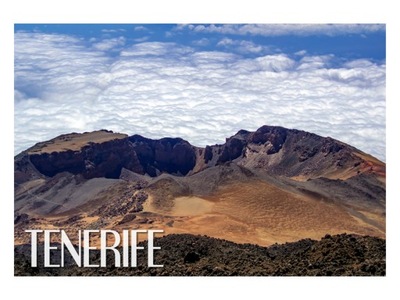 TENERYFA - Pico del Teide - Magnes na lodówkę