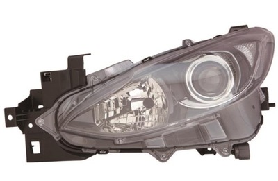 Фара mazda 3 2013-19 лівий h11/h15 регульований. електричний. фото №1