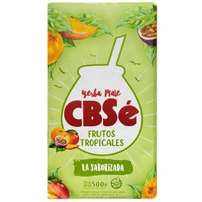 CBSe YERBA MATE FRUTOS TROPICALES 500G OWOCE TROPIKALNE