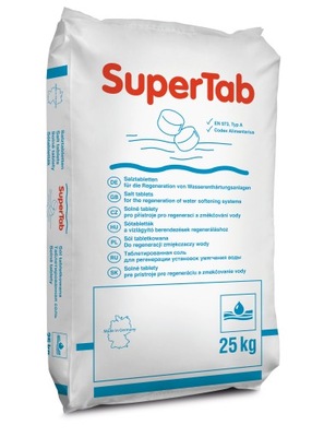 Sól w tabletkach, tabletki solne SUPERTAB 250 kg