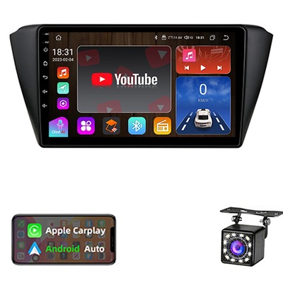 RADIO GPS ANDROID SKODA FABIA III 2014-2019 S