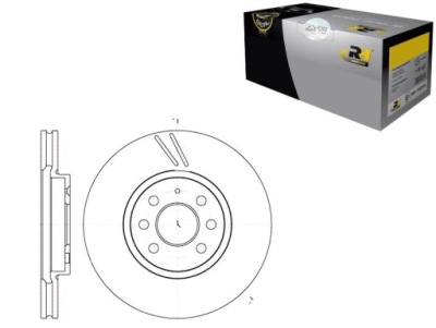 Комплект диск тормозных [roadhouse] фото №1