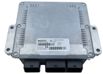 Блок управления peugeot citroen 0281010881 9645534480 фото №1