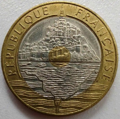 0047 - Francja 20 franków, 1992