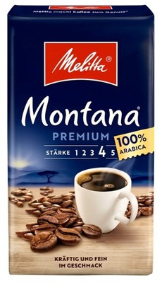 Niemiecka kawa Melitta Montana mielona 0,5kg