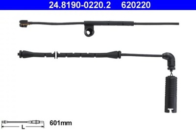 ATE 24.8190-0220.2 SENSOR PADS HAM.BMW 3 E46  