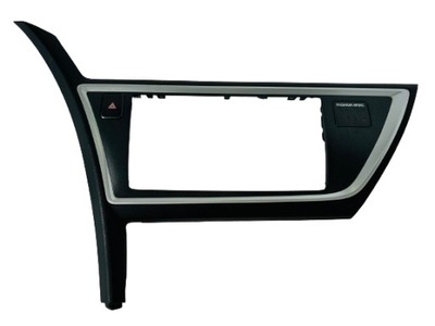 Auris ii 12-15 захист рамка радіо кнопка перемикач світла аварійних фото №1