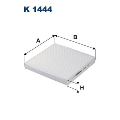 FILTR, VENTILACIÓN PRZESTRZENI PASAZERSKIEJ FILTRON K 1444  