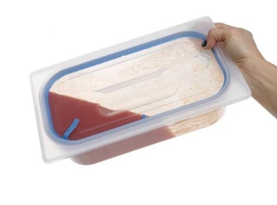 Pokrywka do pojemników GN z polipropylenu z uszcze