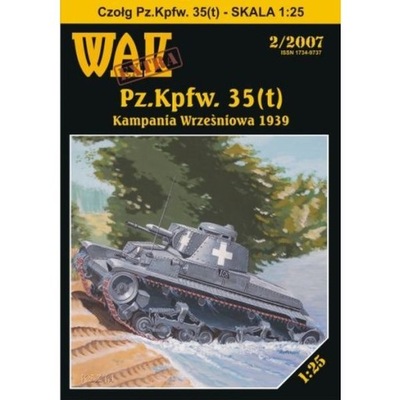 WAK 2/07 Niemiecki czołg lekki Pz.Kpfw. 35(t) 1:25