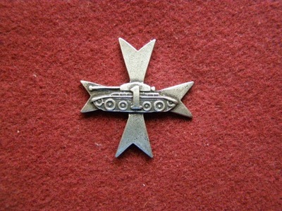 Odznaka 1 Szwadronu Czołgów 1 D Panc.