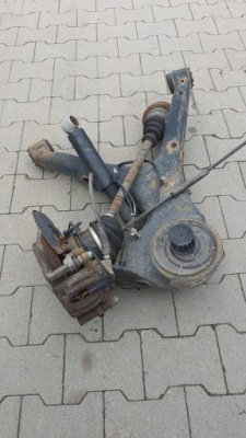 W639 рестайлинг  поворотный кулак рычаг приводной вал левый задний  4-matic фото №1