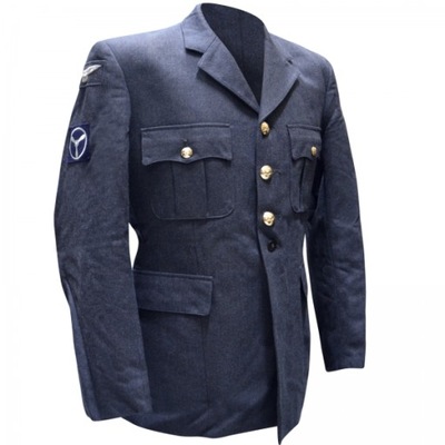 Męska Marynarka Mundur Wyjściowy Armia Brytyjska RAF - Jacket No.1 :92L