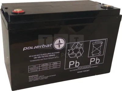Akumulator PowerBat AGM 100Ah