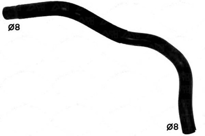 Шланг радіатора opel astra h astra h gtc zafira фото №1