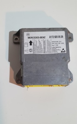 Модуль датчик подушек воздушных подушка безопасности mercedes slk r172 a1728200526 фото №1