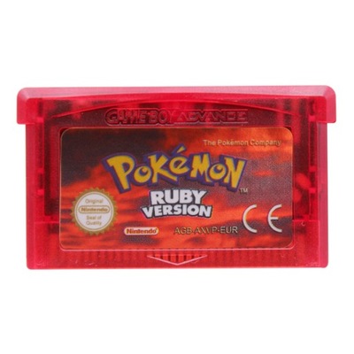 Pokémon Ruby Gameboy Advance GBA Eur Version 32bit