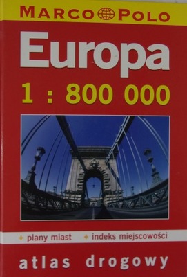 Europa 1800000. Atlas Drogowy