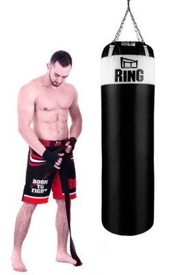 Worek bokserski 150 x 45 cm 50 kg TRENINGOWY MMA GRATIS BANDAŻE