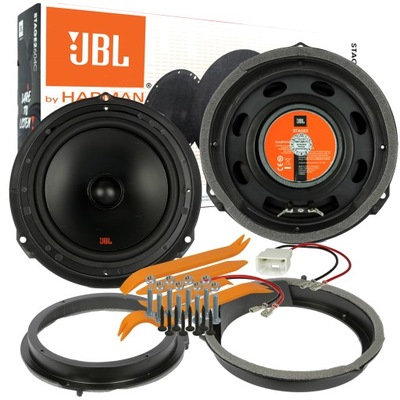 JBL STAGE2 ДИНАМИКИ BASOWE FORD C-MAX FOCUS 3 ПЕРЕД