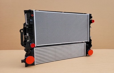 Новый комплект радиатор volvo v60 ii s60 iii 2019- фото №1