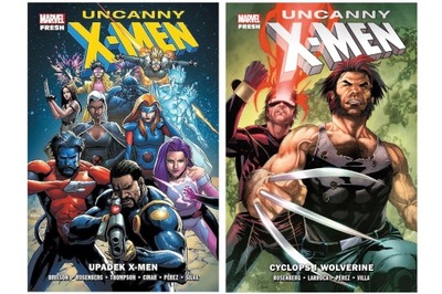 UNCANNY X-MEN Tom 1-2 zestaw Upadek Cyclops Fresh