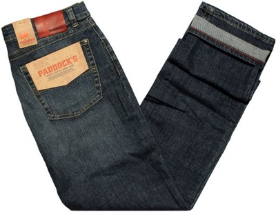 spodnie PADDOCK'S CARTER jeansy W32 L40 nowe 54.75