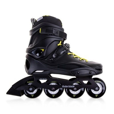 ROLKI ROLLERBLADE RB 80 CRUISER CZARNO/ŻÓŁTE 36,5