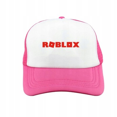 Czapka z daszkiem RÓŻOWA ROBLOX 01