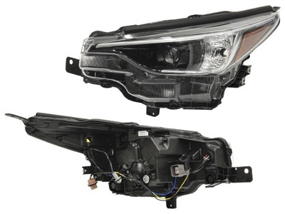 Subaru impreza 2023- фара лампа левая 84001fn010 фото №1