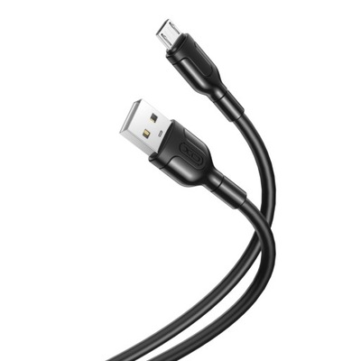 Kabel XO USB do Micro USB 2,1A czarny