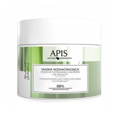 Apis natural solution, maska wzmacniająca przeciw wypadaniu włosów z 3% bai