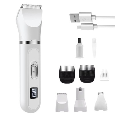 ELEKTRYCZNA MASZYNKA DO STRZYŻENIA ZWIERZĄT DOMOWYCH ZESTAW DO PIELĘGNACJI