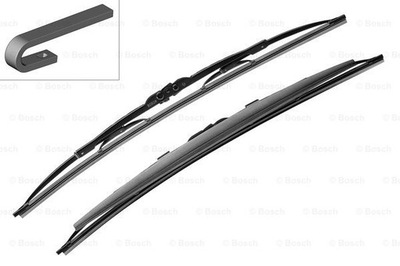 WIPER BLADES TWIN FRONT BOSCH 3 397 118 561  