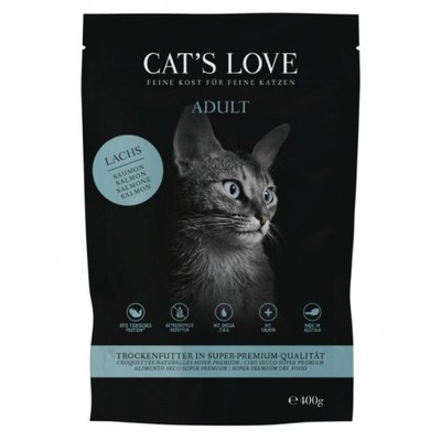 CAT'S LOVE | Karma sucha dla kota - Łosoś 400g