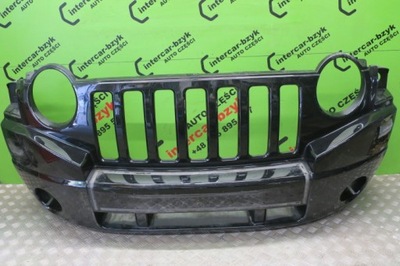 Jeep compass бампер передний 2007-2011 чёрный фото №1