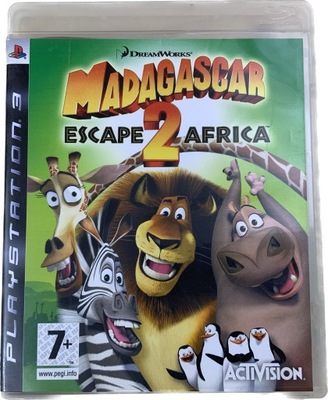 MADAGASCAR 2 ESCAPE AFRICA płyta db komplet PS3