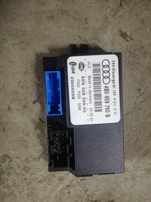Модуль блок управления сиденье audi a6 c5 4b0959760b фото №1