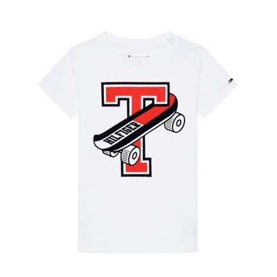 T-shirt z nadrukiem Tommy Hilfiger 80