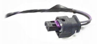 Штекер колодка do противотуманной фары led 2 pin бампер перед led seat arona 6f0 фото №1