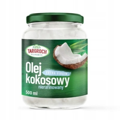 Olej kokosowy nierafinowany Extra Virgin 500 ml