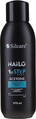Silcare Aceton Kosmetyczny do Paznokci Silcare Nailo 570 ml